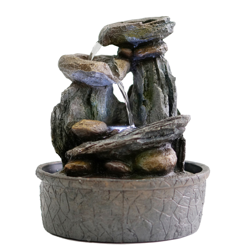 table top water fountain