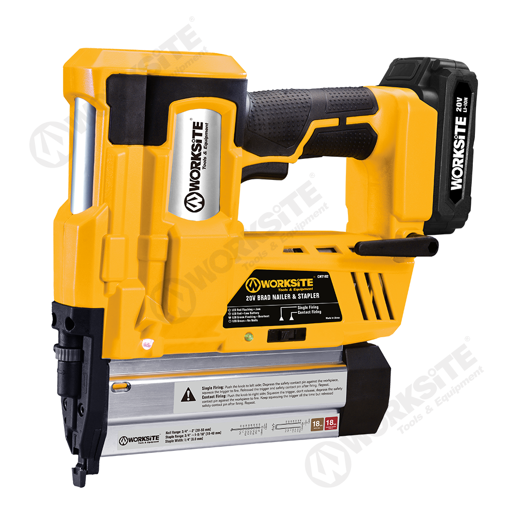 power tools 20v lithium battery electric tool cordless nailer / stapler CNT102