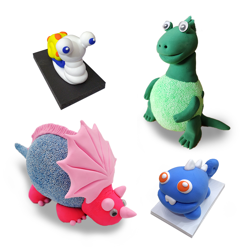 Foam Alive Modeling Clay and Sand Series