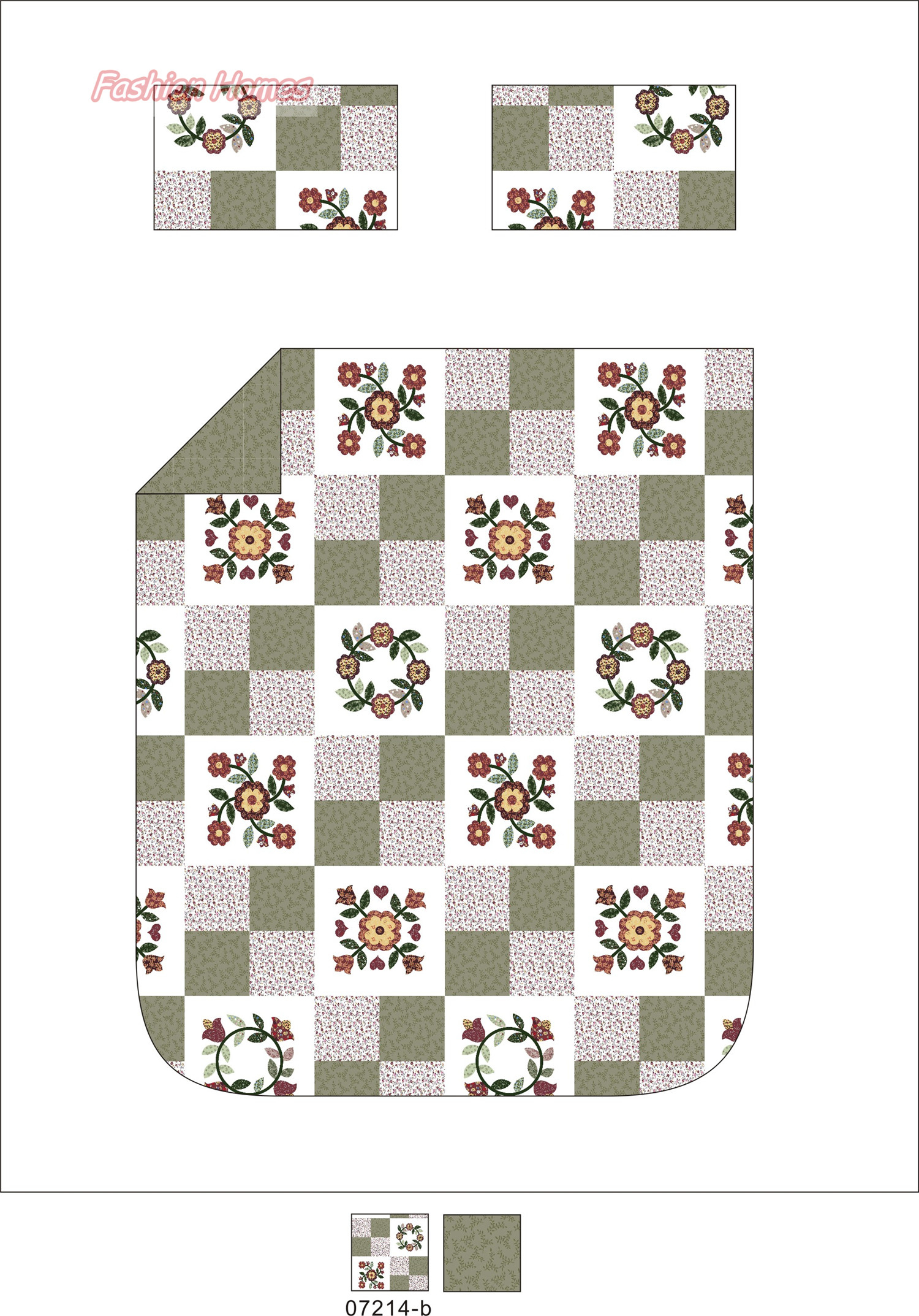 2020 patchwork Print Quilt sets