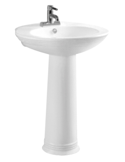 Pedestal basin