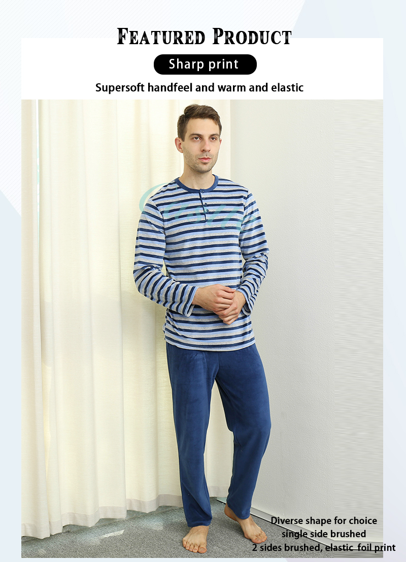 Mens Velour Set