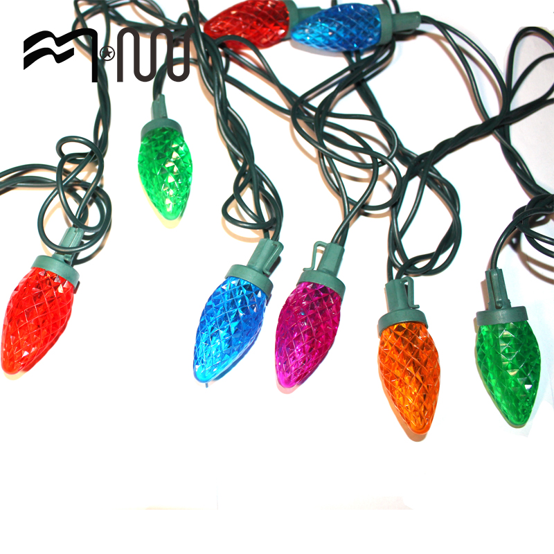 LED C9 String Light Factory fair price strawberry string light Xmas light CSA UL standard outdoor waterproof