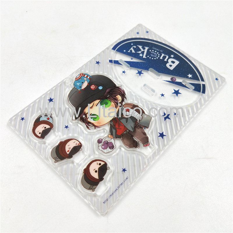 Cool boy acrylic decoration