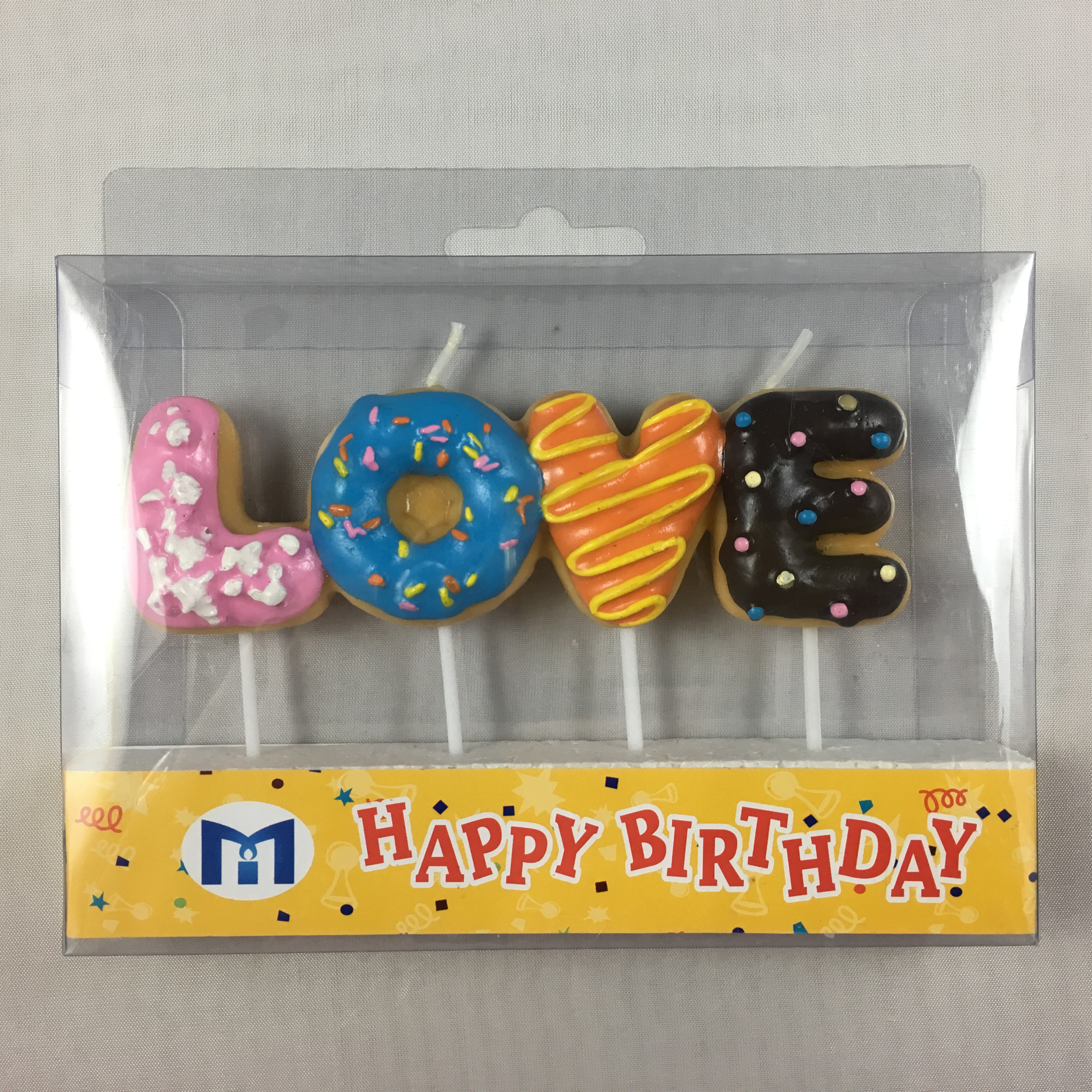 Letter candles