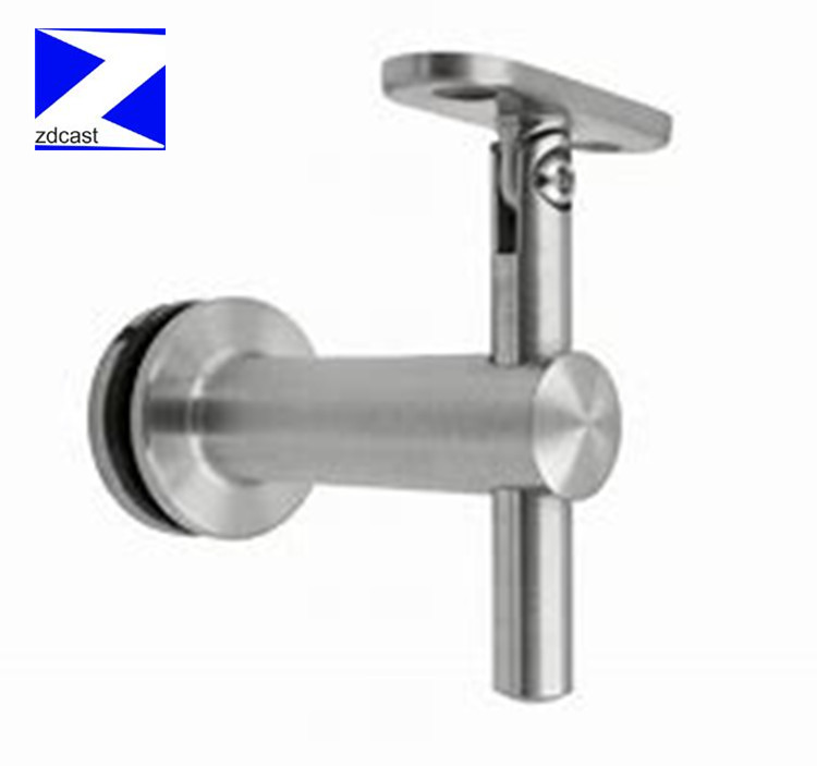 free standing handrails stainless steel standoff bracket for glass fitting