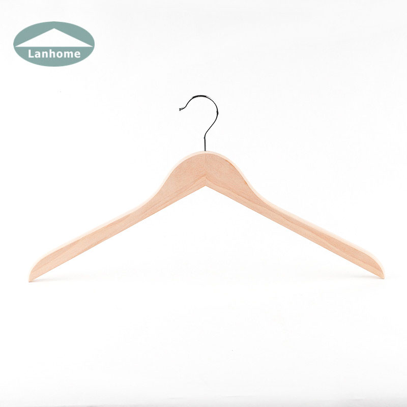 Wooden clothes hangers