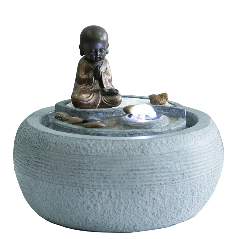 table top water fountain