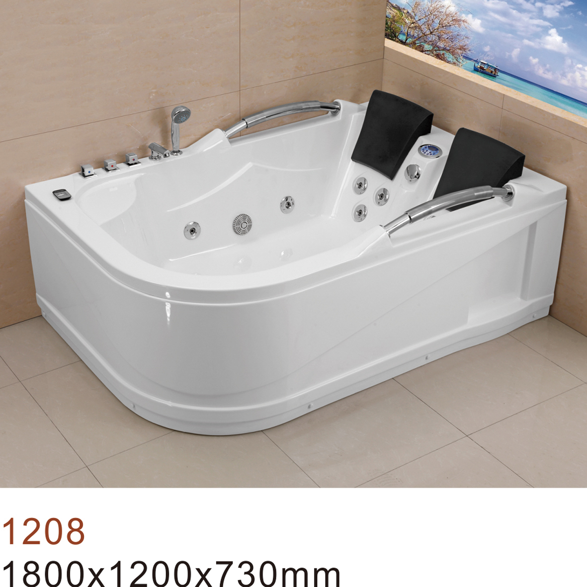 Massage bathtub