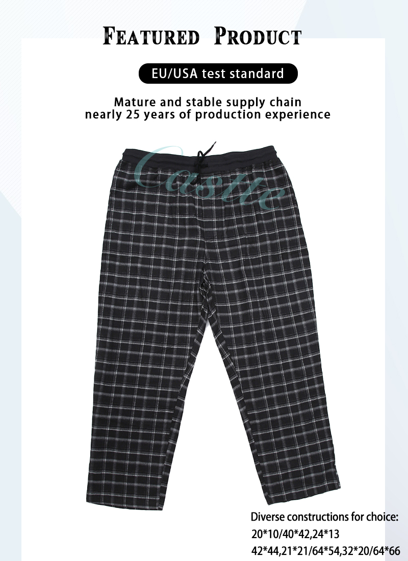 Mens Y/D Flannel Pant