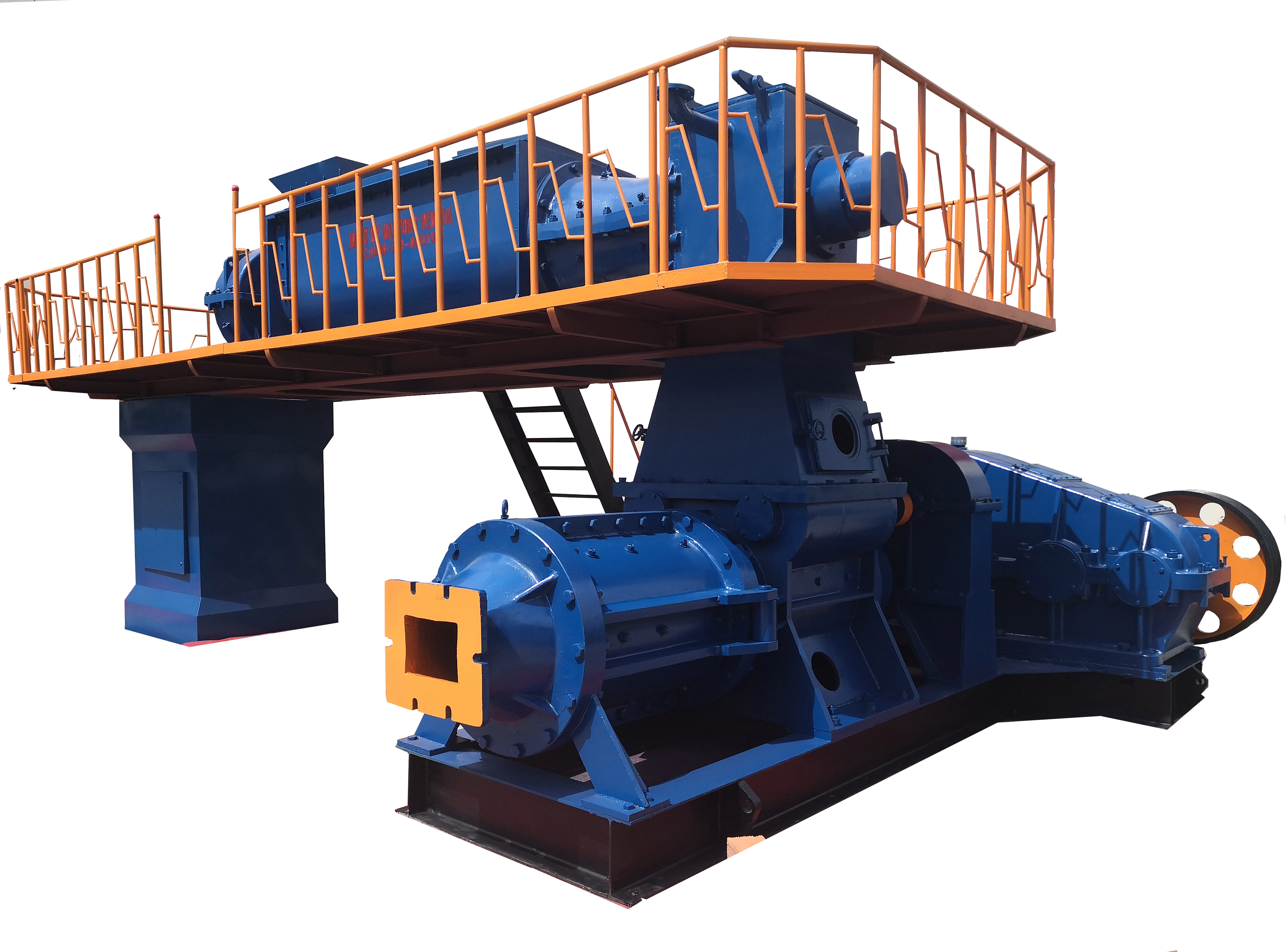 JKY60/60-40 two stage vacuum extruder for brick making machine and kiln