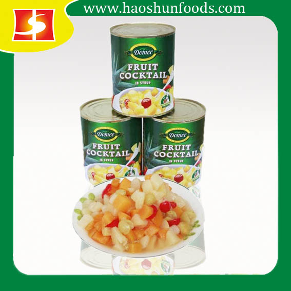 #1Canned fruit cocktail