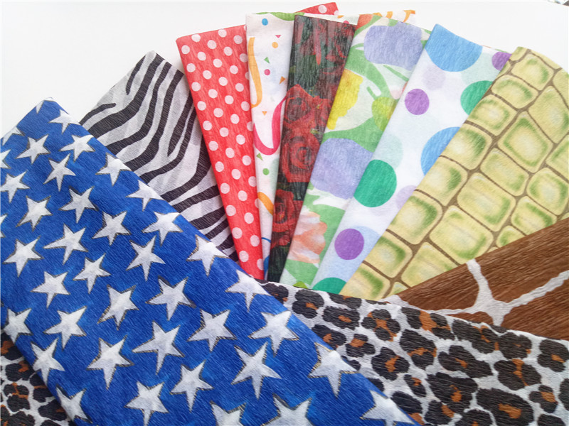 Printed Crepe paper