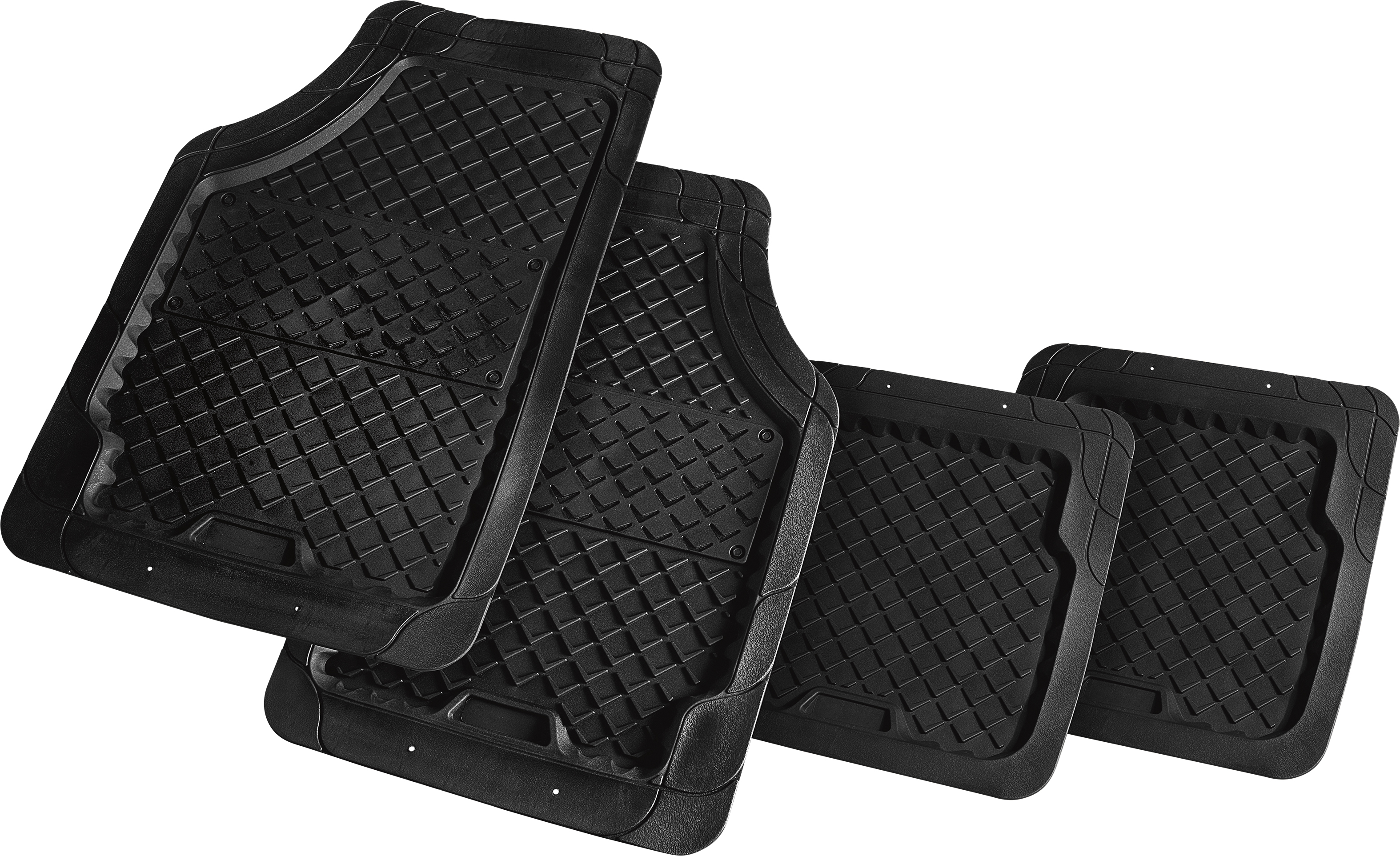 Deep Dish Heavy Duty Rubber Floor Mats with Custom Logo