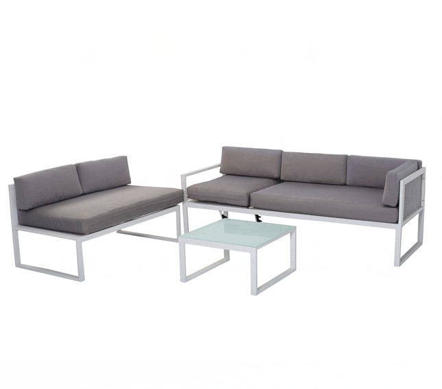 Outdoor furniture-steel set of 3