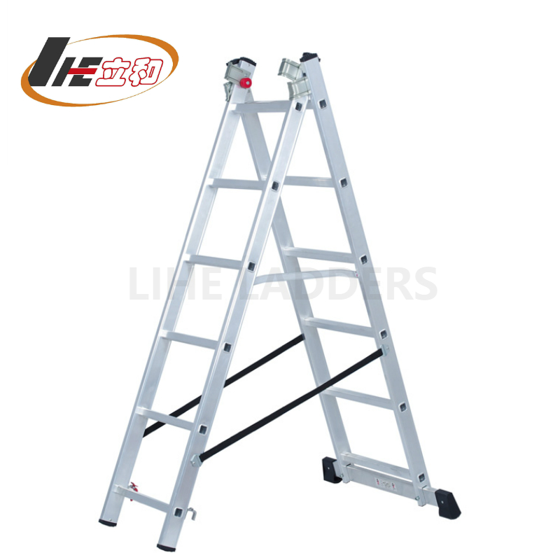 Ladder Aluminium Two Parts Universals Ladder 2x6