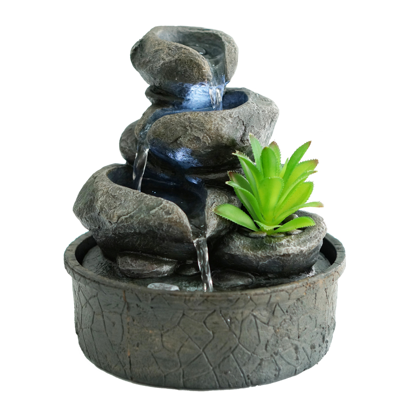 Table top water fountain