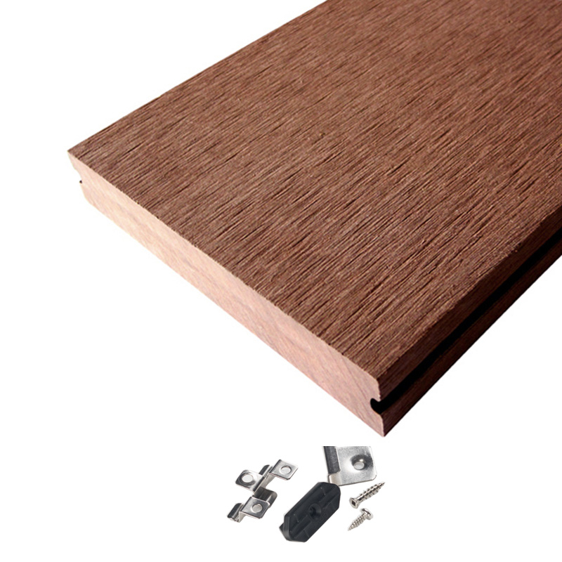 WPC Decking with Timber Grain