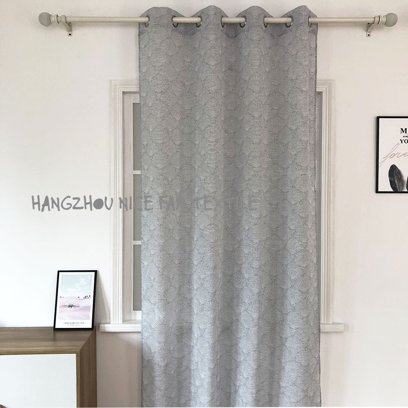 00000LK20005 BEBE stripe voile fabric yarn dyed jacquard screen printing cutting recycle voilage ready made linen curtain