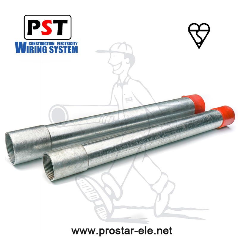 BS31, BS4568/BS EN61386 GI Conduit /GI Pipe,Class 4/ Class 3 HDG / Pre-galvanized