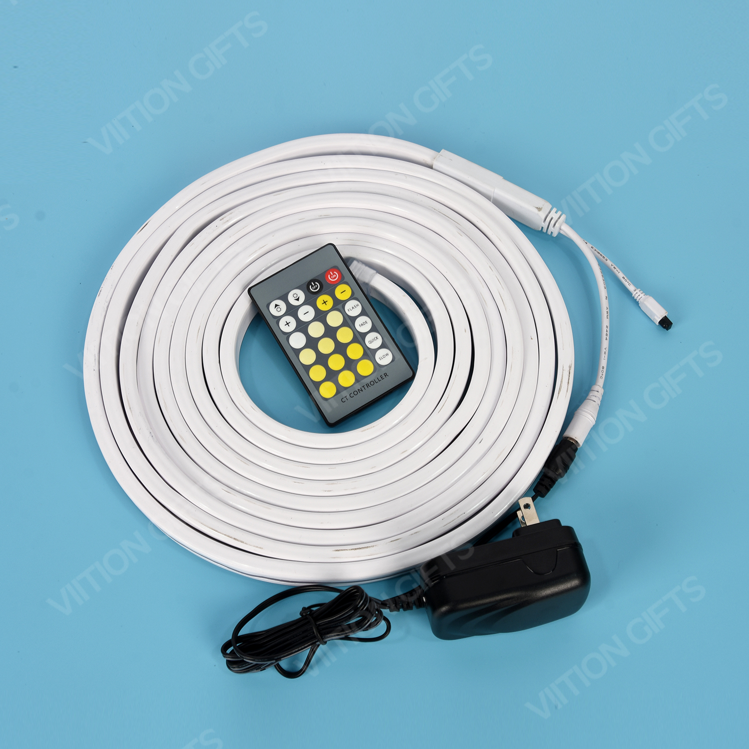 16.4ft Multi Color Nenon Strip Light with Remote