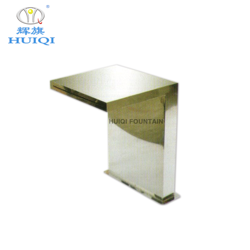 Huiqi curved waterfall waterscape wall swimming pool hot spring poolside water jet bath fountain waterscape spa garden running water waterfall
