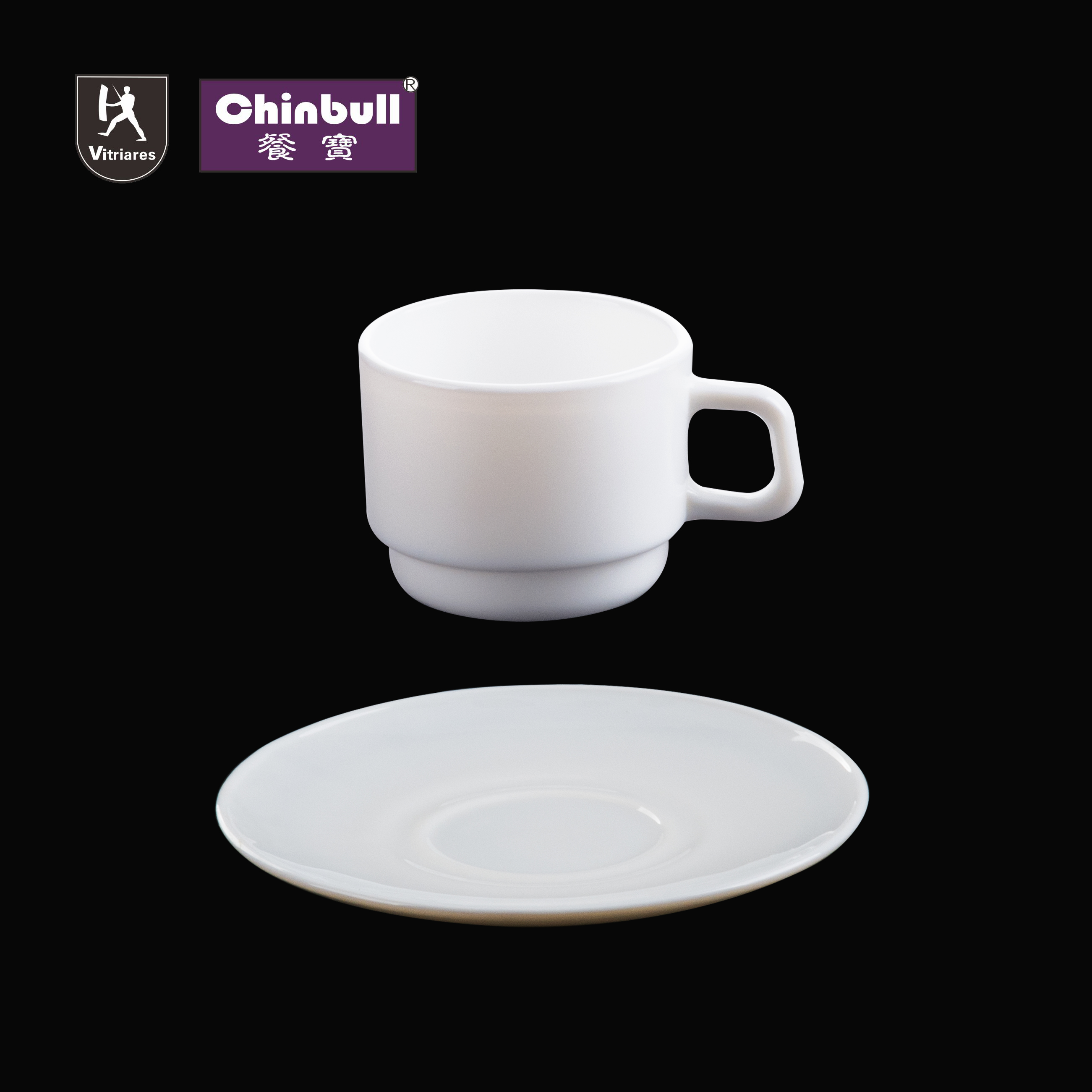 Coffee cup (opal glassware）