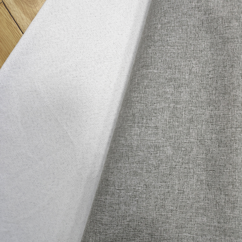 Plain blackout curtain