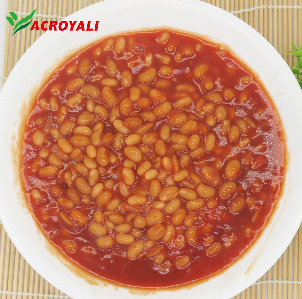 Baked beans in tomato sauce