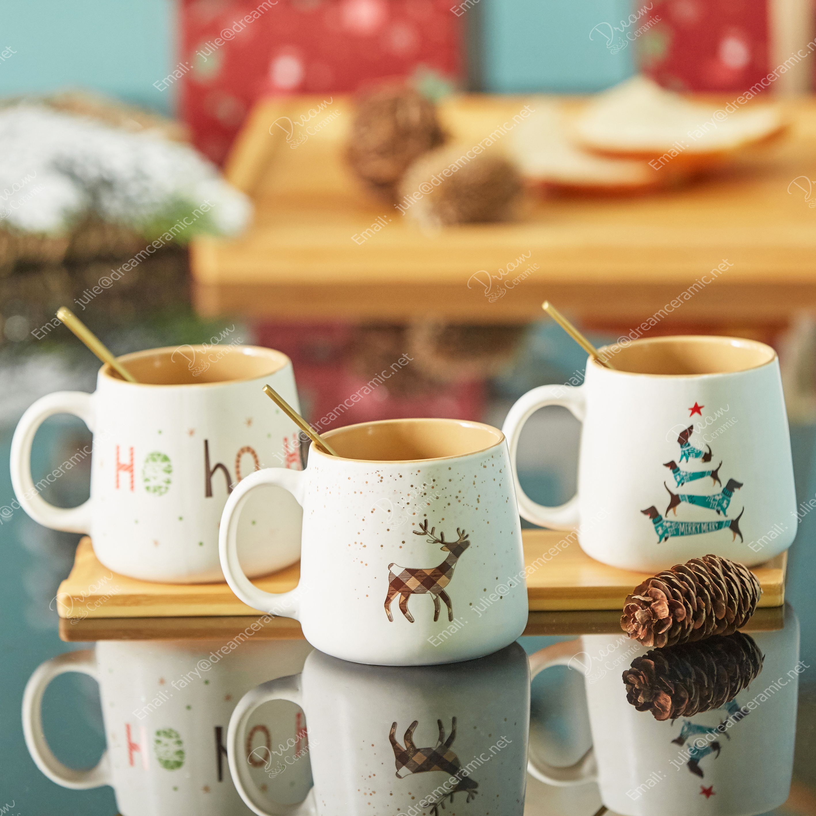 X'MAS mug with spoon