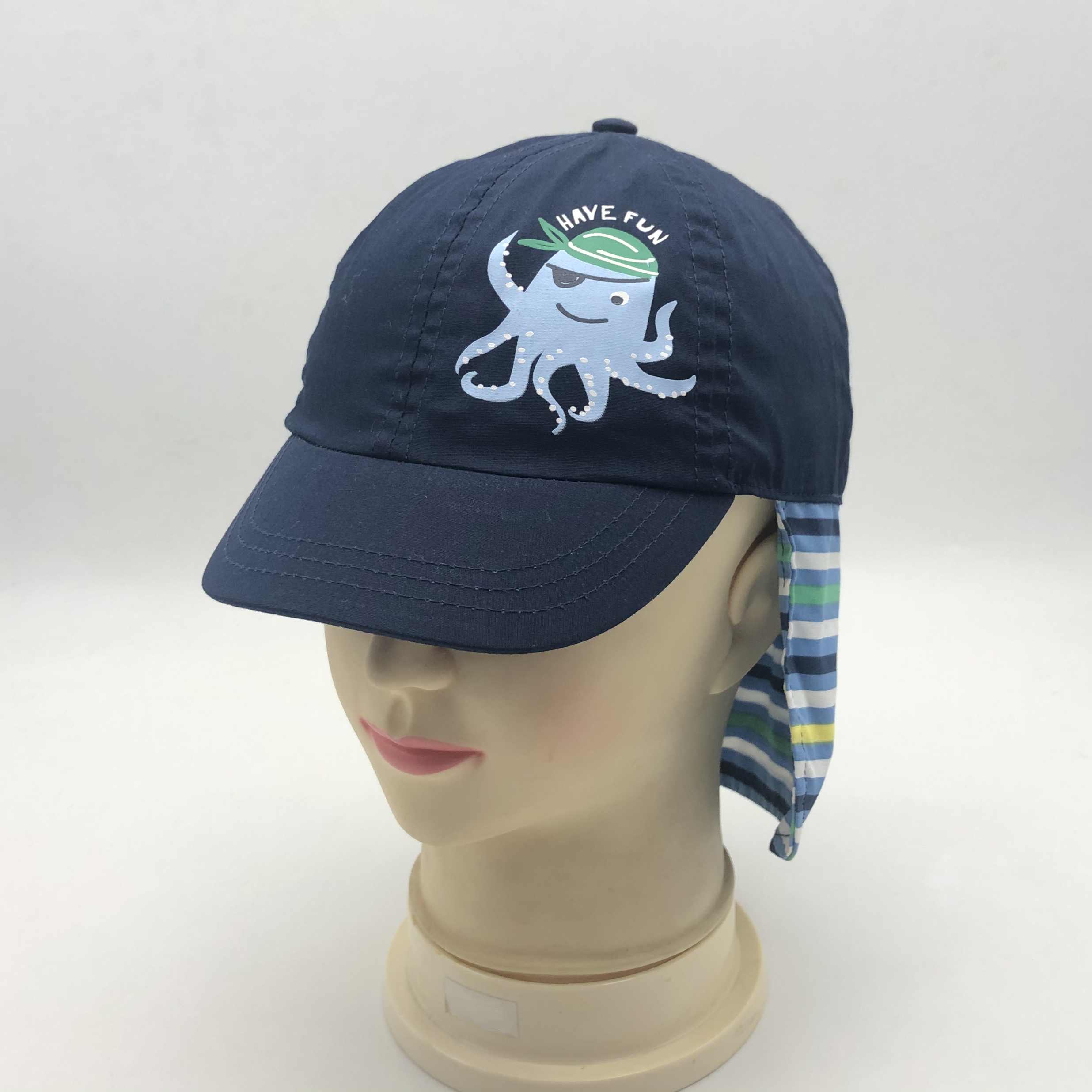 Children's printed Cape hat