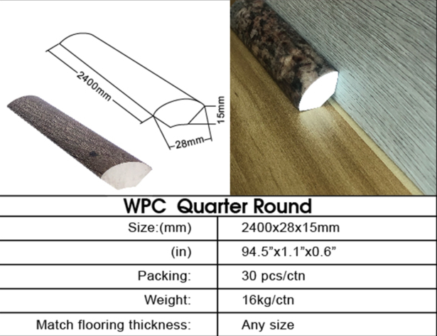 WPC Quarter Round