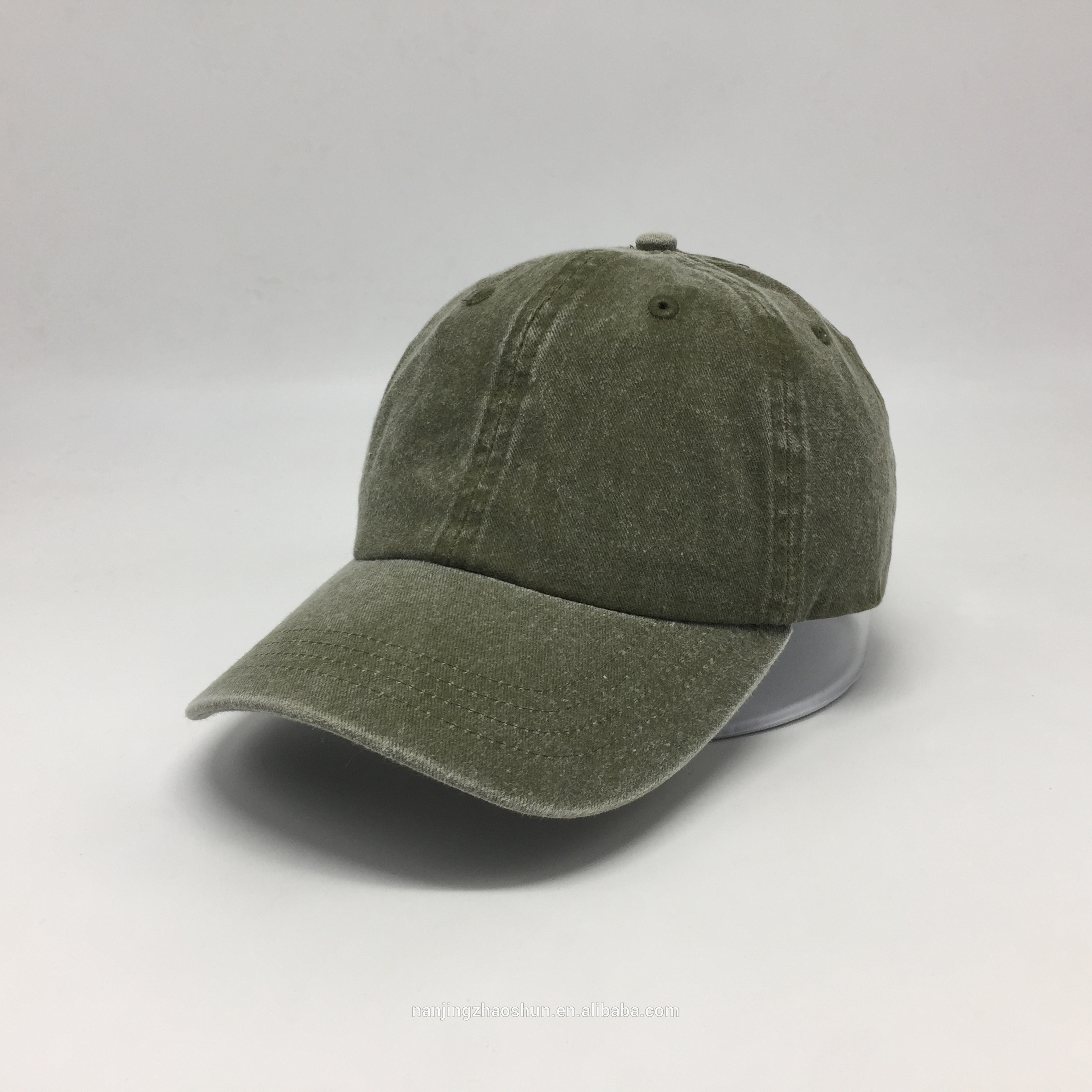 Custom-made 6-piece all-cotton baseball cap