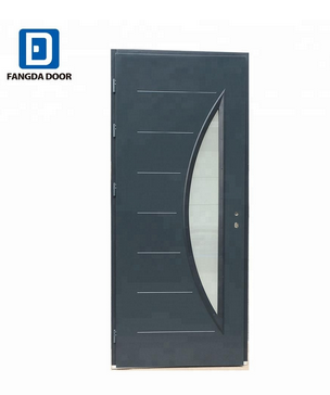 Fangda high quality interior office door with glasswindow insert