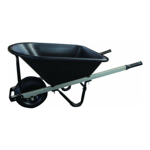 Plastic tray wheelbarrow