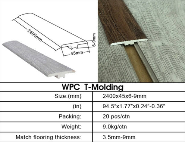 WPC T-Molding