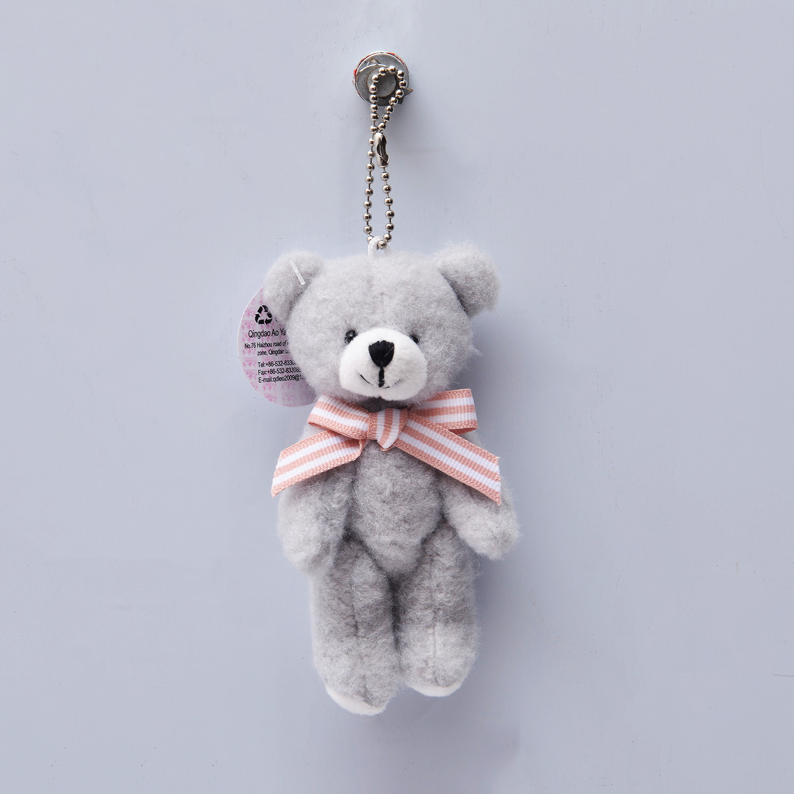 Plush toys with key rings