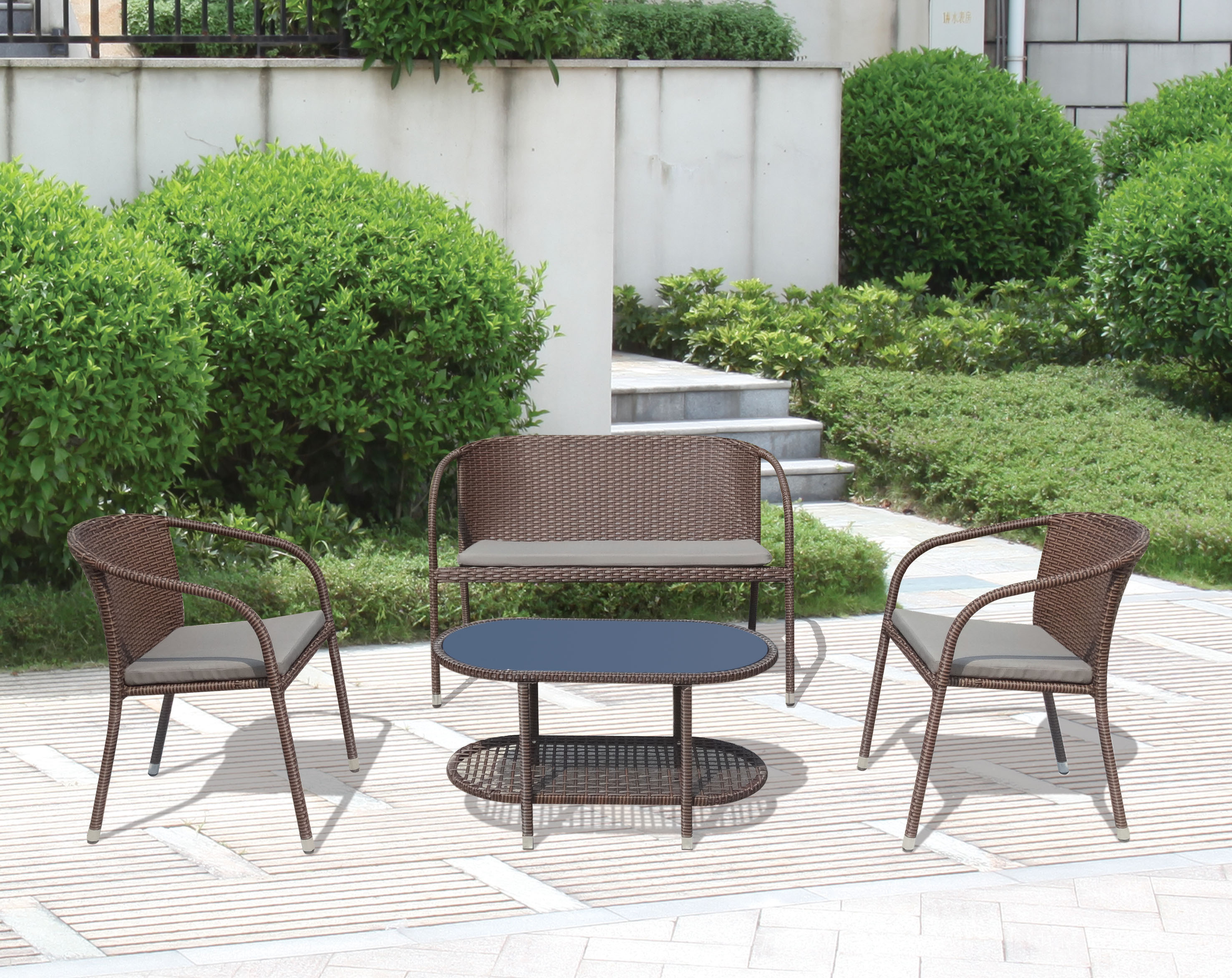 TY70433 outdoor chair&table 4pcs set