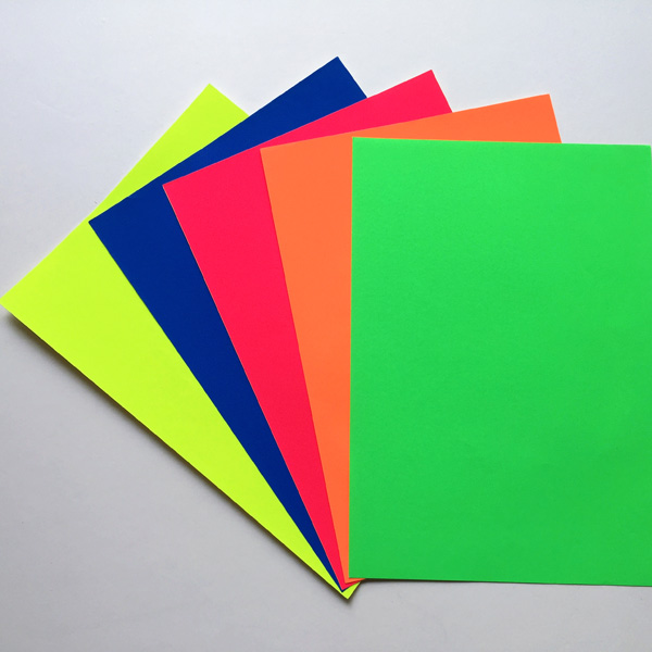 Fluorecent Paper/Cardboard