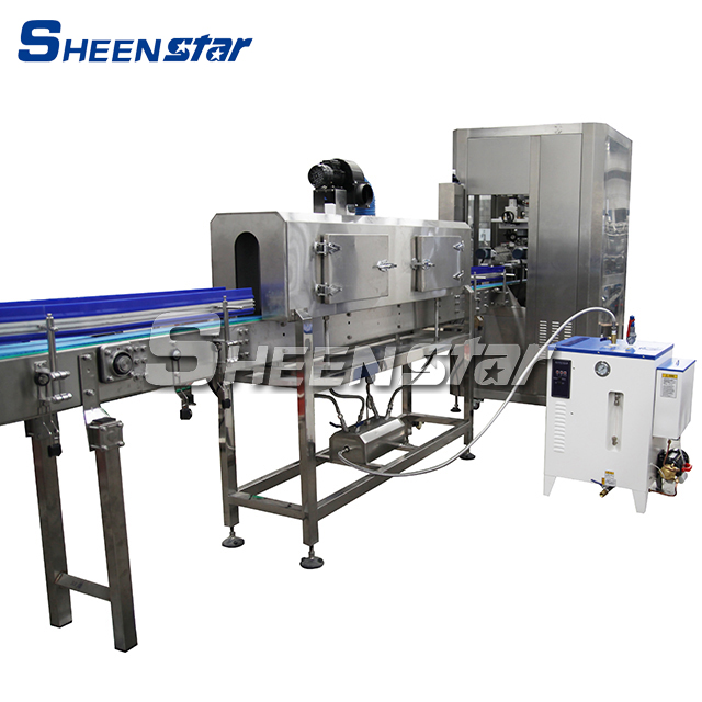 Bottle Label Sleeve Shrink System
