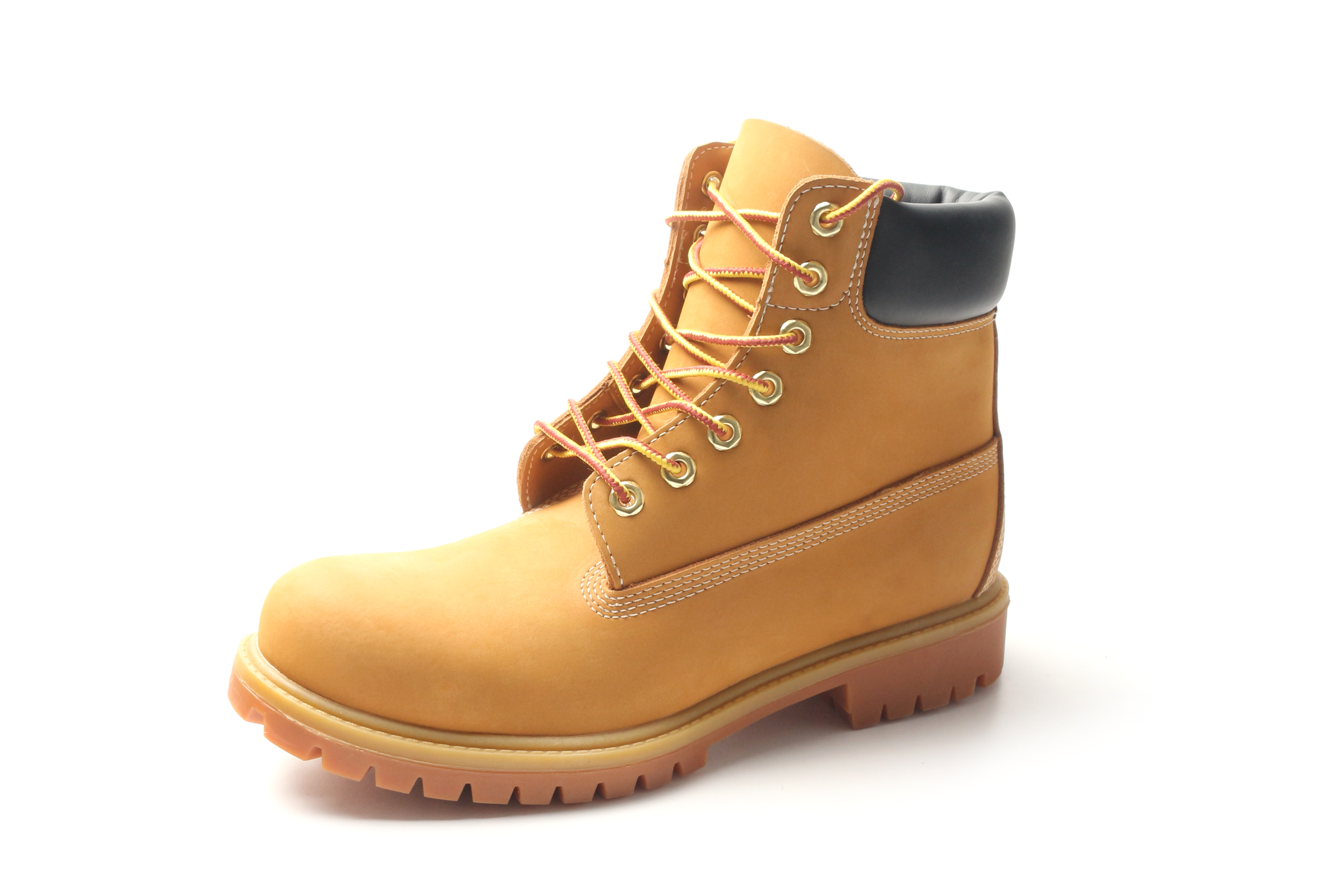 WINSON Men's Nubuck Leather Work Boots/Work Shoes/Outdoor Shoes With Rubber Outsole