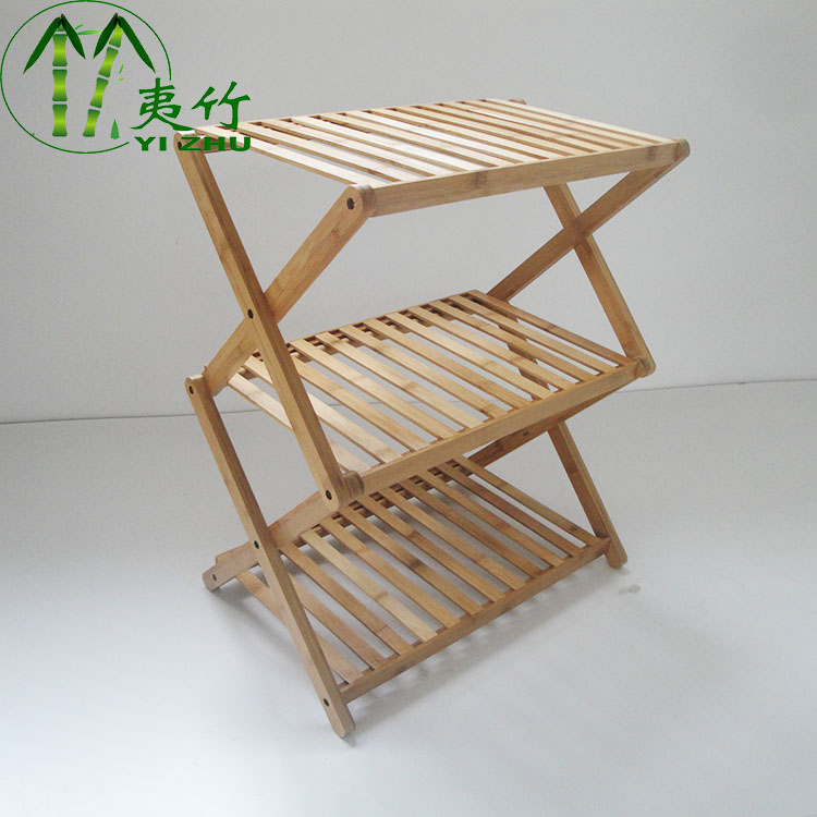 3-4 layers Bamboo Shoe Rack