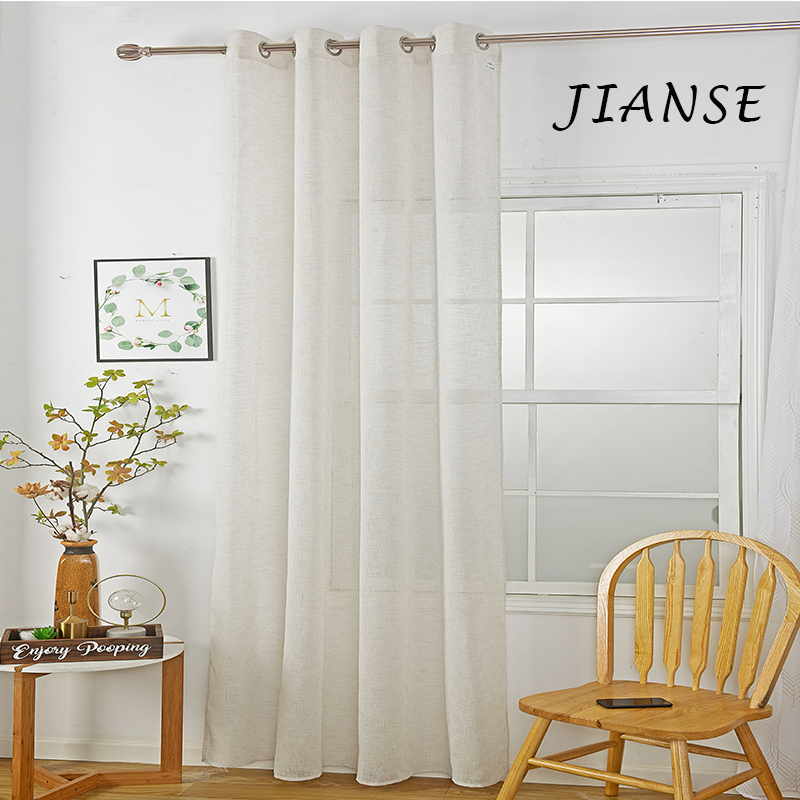 CURTAIN,G2658 Geometric jacquard curtain fabric engineering curtain cortina indoor window covering Stock