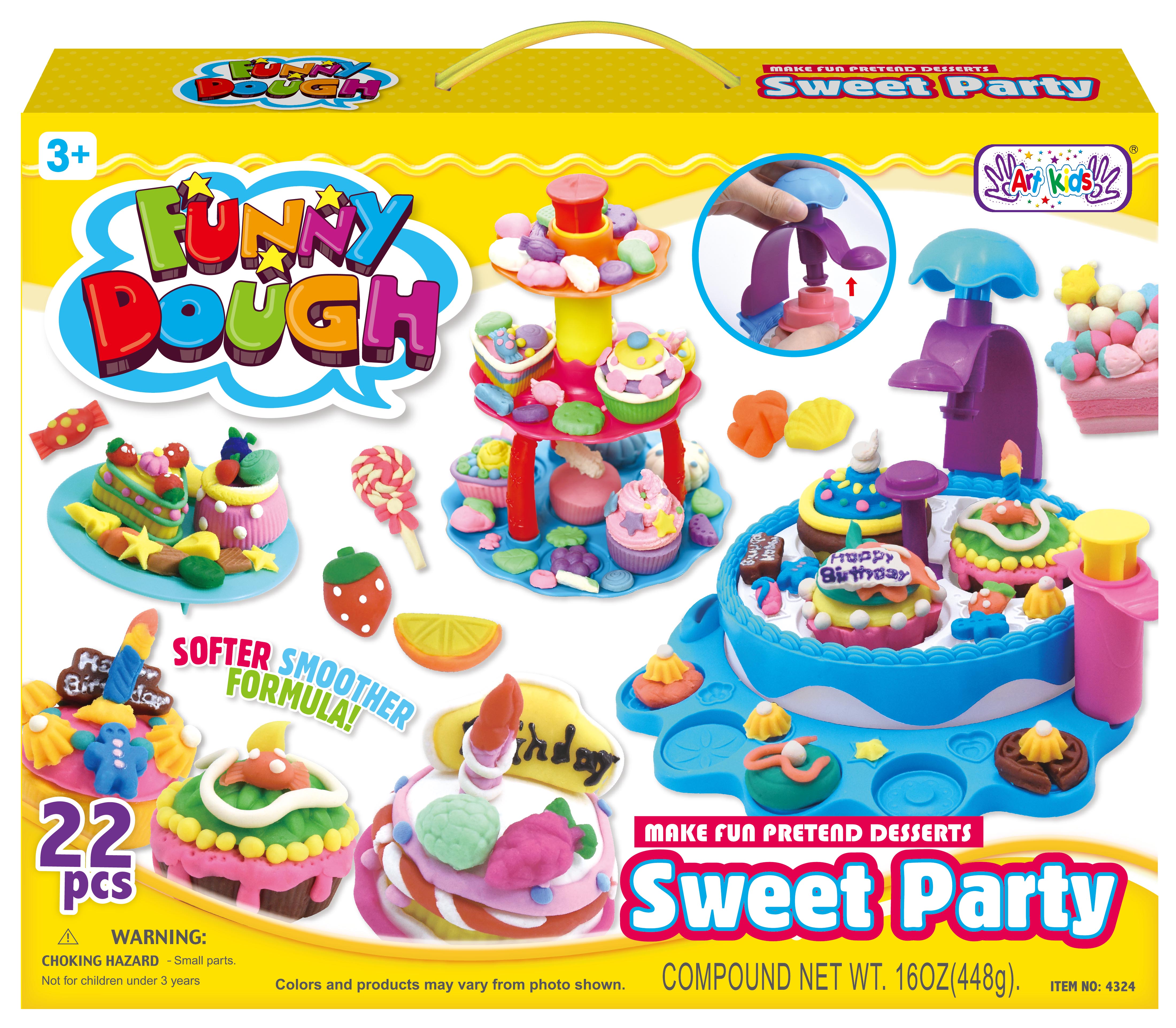 Play Dough Sweet Party