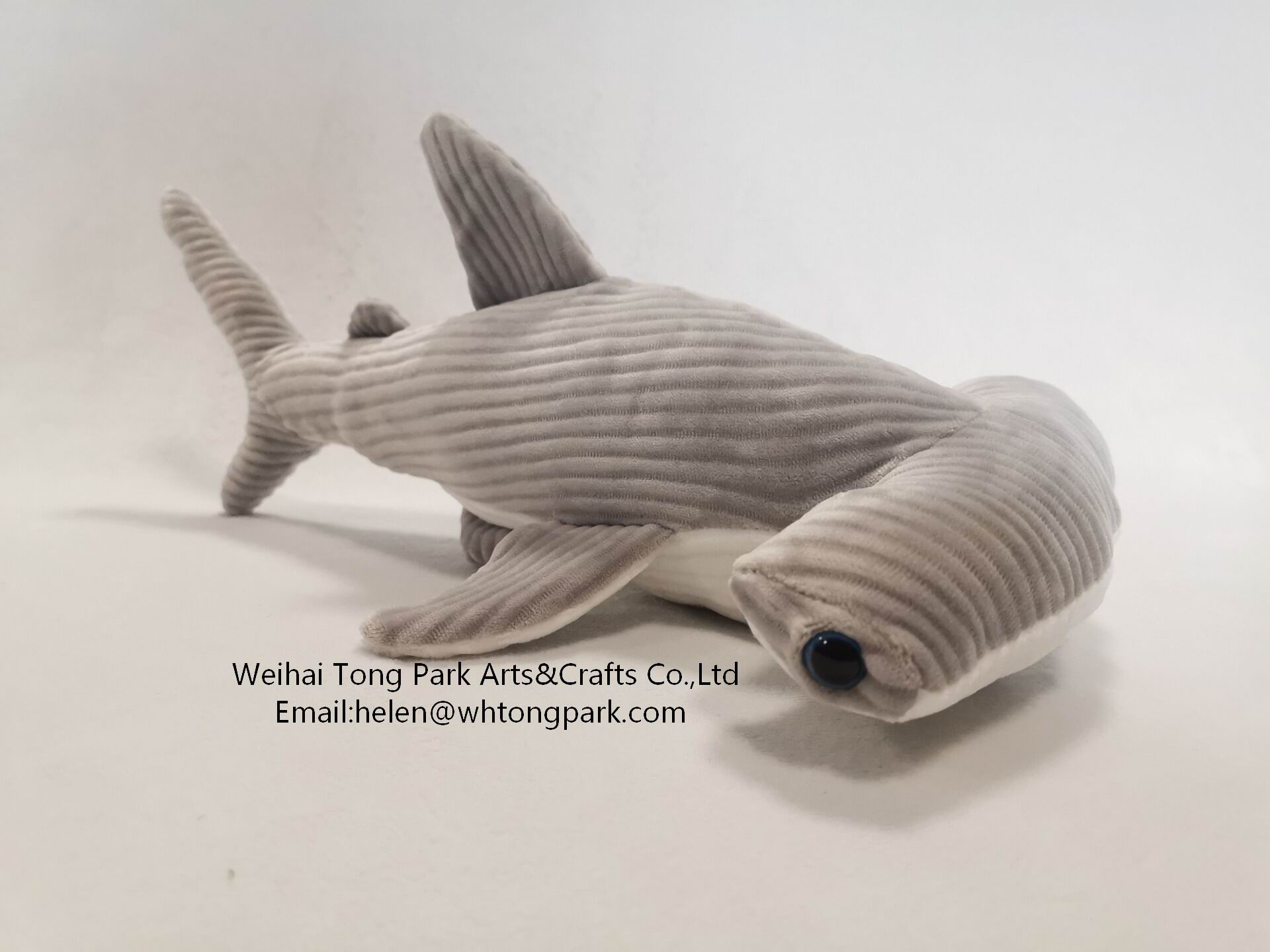 Plush Toys--35cm Plush Hammerhead Shark