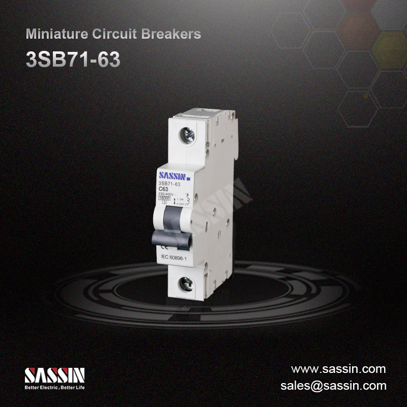 MCB Miniature circuit breaker 3SB71-63 16kA & 10kA
