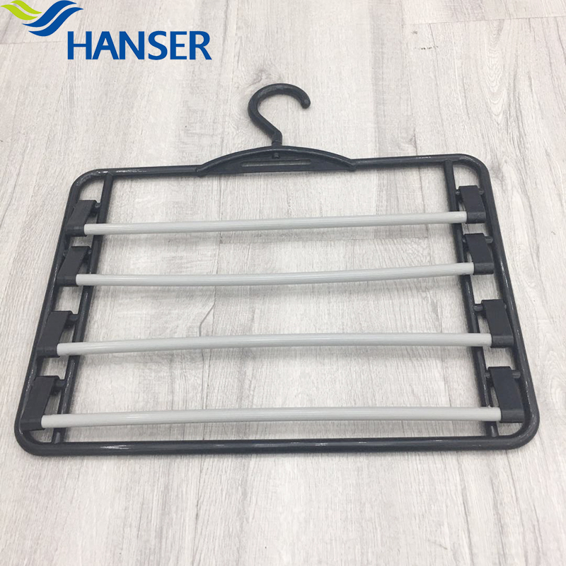 Four trousers rack hanger
