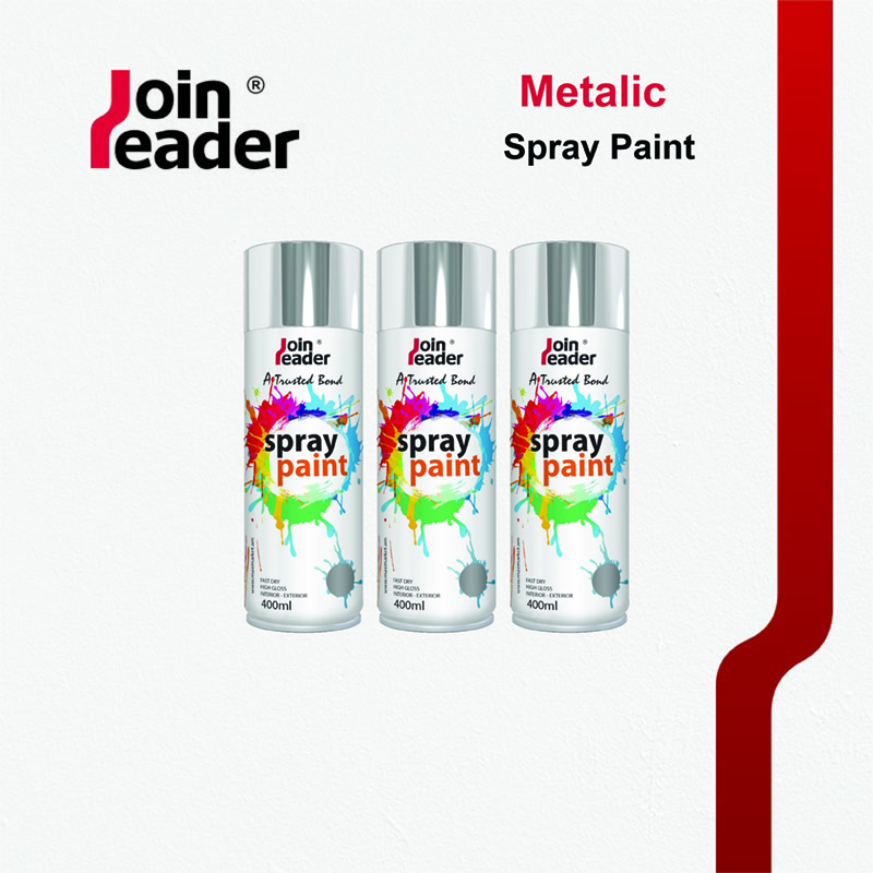 Metallic spray paint