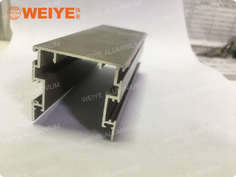 Aluminium sliding window profile