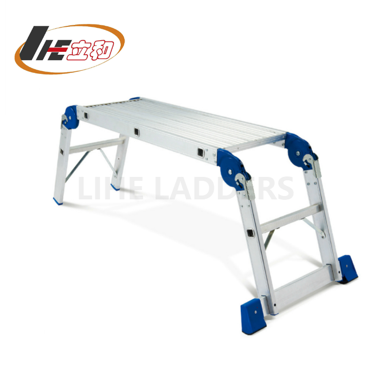 Ladder Work Deck Aluminium Ladder